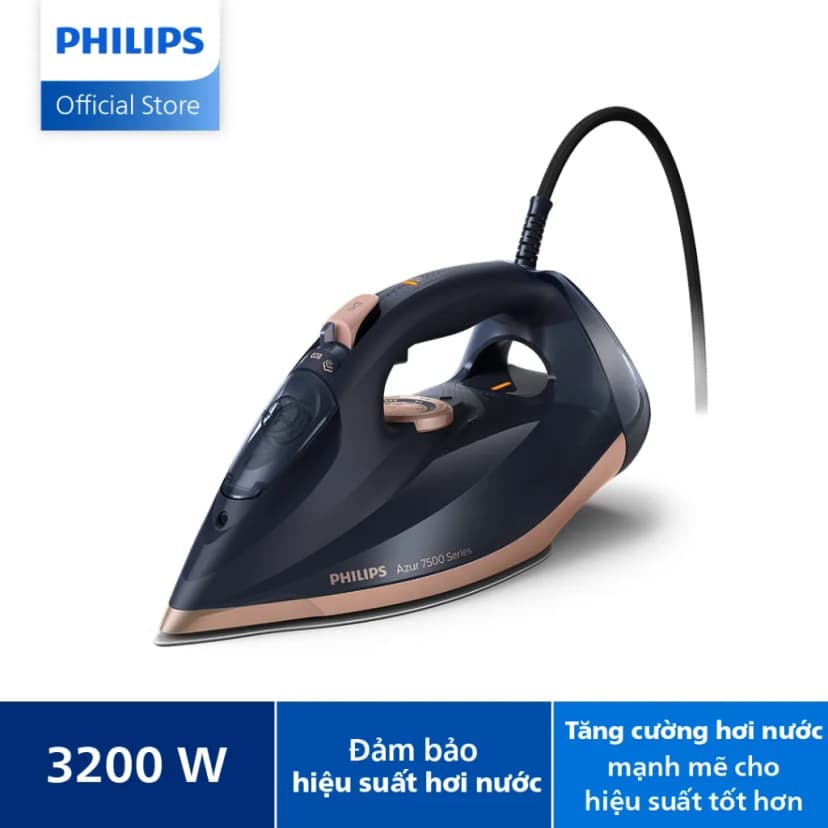 So sánh giá Bàn ủi hơi nước Philips DST7510/80 3200W - Tìm sản phẩm giá rẻ nhất - Ảnh 1