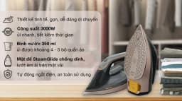 So sánh giá Bàn ủi hơi nước Philips DST8041/80 3000W - Tìm sản phẩm giá rẻ nhất - Ảnh 5