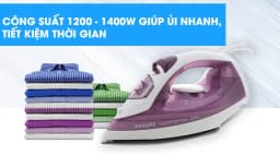 Bàn ủi hơi nước Philips GC1426/39 1400W - Giá rẻ nhất hôm nay - Ảnh 3