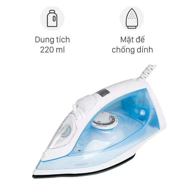 So sánh giá Bàn ủi hơi nước Philips GC1740 2000W rẻ nhất? - Ảnh 3