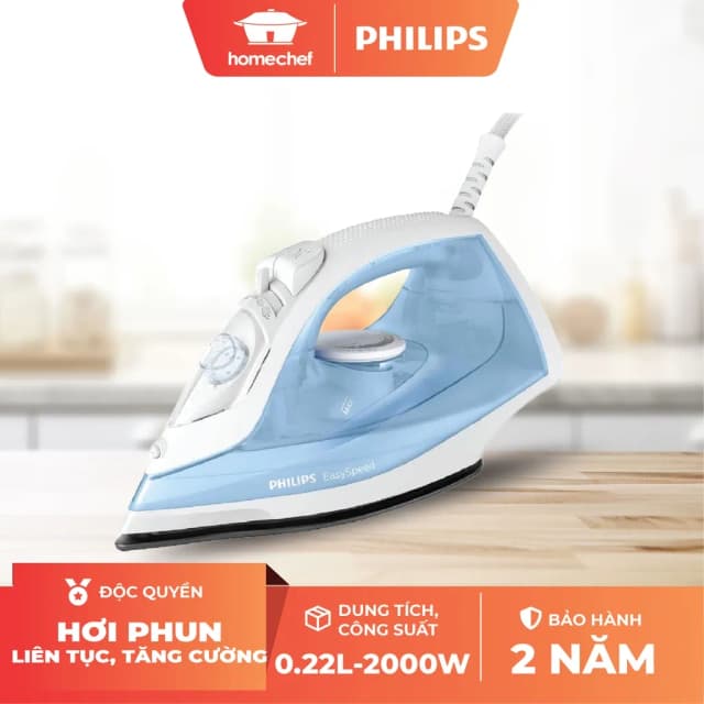 So sánh giá Bàn ủi hơi nước Philips GC1740 2000W rẻ nhất? - Ảnh 8