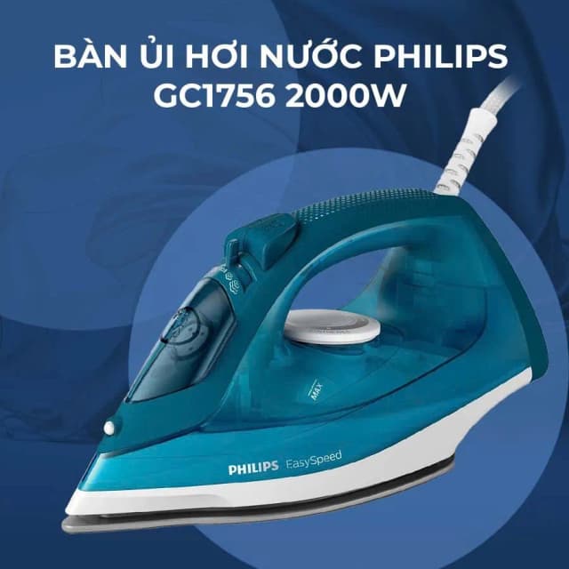 So sánh giá Bàn ủi hơi nước Philips GC1756 2000W rẻ nhất? - Ảnh 6