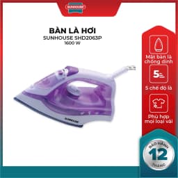 So sánh giá Bàn ủi hơi nước Sunhouse SHD2063P 1600W - Tìm sản phẩm giá rẻ nhất - Ảnh 9