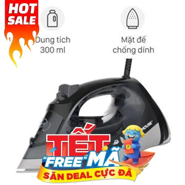 So sánh giá Bàn ủi hơi nước Sunhouse SHD2069 2000W rẻ nhất? - Ảnh 10
