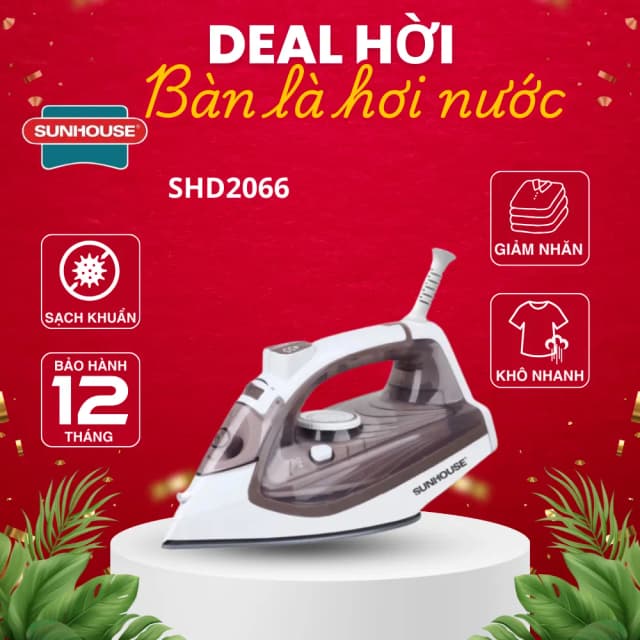 Top 1 so sánh giá Bàn ủi hơi nước Sunhouse SHD2070 2000W - Tìm sản phẩm giá rẻ nhất - Ảnh 20