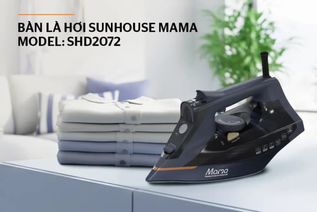 Top 1 so sánh giá Bàn ủi hơi nước Sunhouse Mama SHD2072 2800W - Tìm sản phẩm giá rẻ nhất - Ảnh 2
