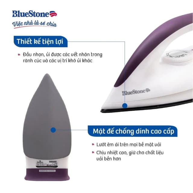 So sánh giá Bàn ủi khô BlueStone DIB-3726 1300W rẻ nhất? - Ảnh 13