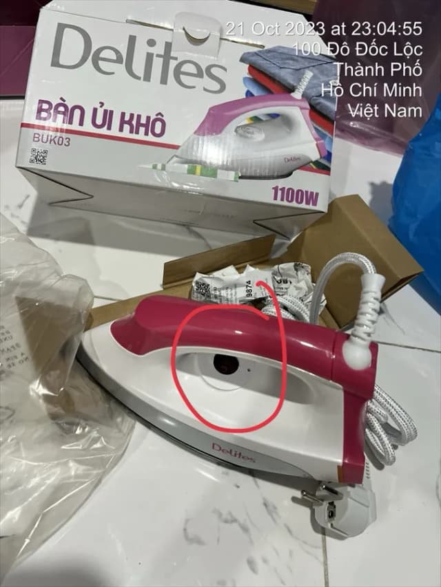 So sánh giá Bàn ủi khô Delites BUK03 1100W rẻ nhất? - Ảnh 17