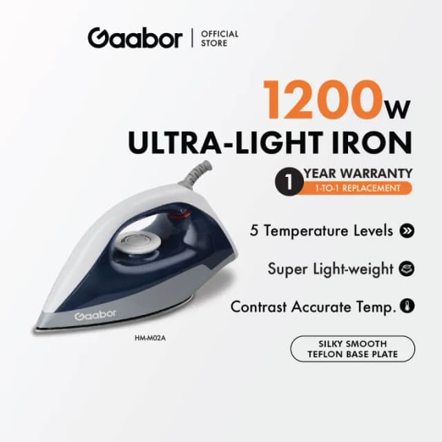 So sánh giá Bàn ủi khô Gaabor HM-M02A 1200W rẻ nhất? - Ảnh 20