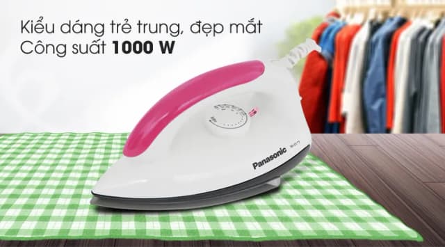 So sánh giá Bàn ủi khô Panasonic NI-317TVRA 1000W rẻ nhất? - Ảnh 2