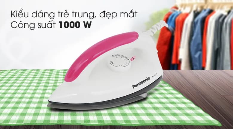 So sánh giá Bàn ủi khô Panasonic NI-317TVRA 1000W - Tìm sản phẩm giá rẻ nhất - Ảnh 2
