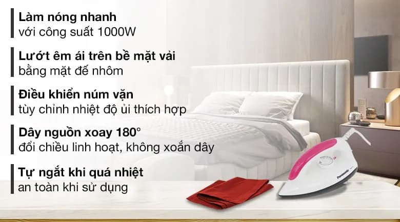 So sánh giá Bàn ủi khô Panasonic NI-317TVRA 1000W - Tìm sản phẩm giá rẻ nhất - Ảnh 12