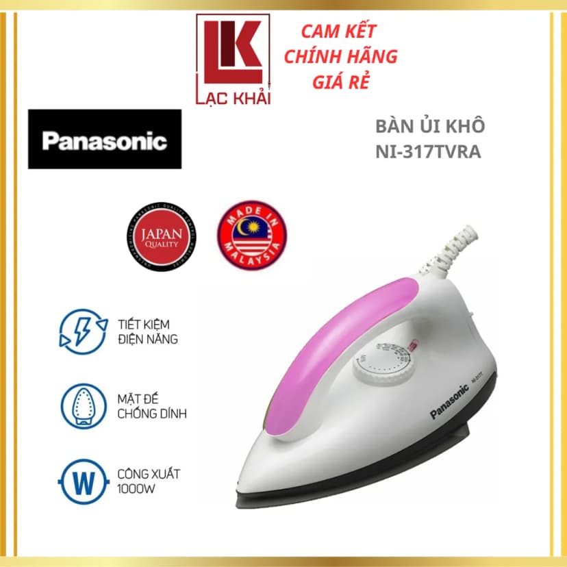 So sánh giá Bàn ủi khô Panasonic NI-317TVRA 1000W - Tìm sản phẩm giá rẻ nhất - Ảnh 17