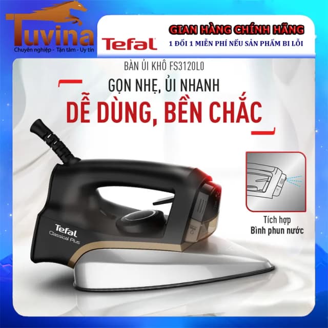 So sánh giá Bàn ủi khô Tefal FS3120L0 1300W rẻ nhất? - Ảnh 11