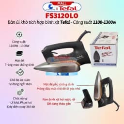 So sánh giá Bàn ủi khô Tefal FS3120L0 1300W - Tìm sản phẩm giá rẻ nhất - Ảnh 17