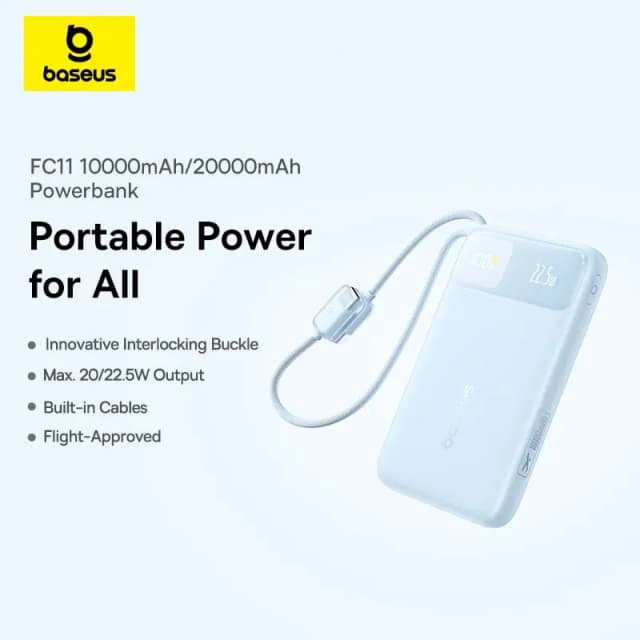 So sánh giá Pin sạc dự phòng 25000mAh Type C PD QC 3.0 145W Baseus EnerFill FC41 E0028H kèm Cáp Type C rẻ nhất? - Ảnh 17