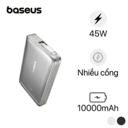 Pin sạc dự phòng 10000mAh Không dây Magnetic Qi2.2 Type C PD 45W Baseus PicoGo AM61 E0028V kèm Cáp Type C - Giá rẻ nhất hôm nay - Ảnh 15