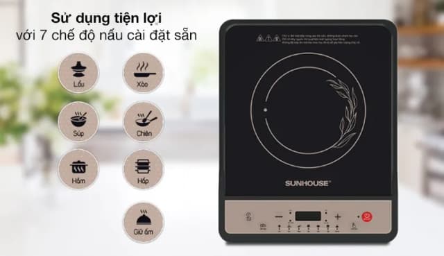 So sánh giá Bếp từ đơn Sunhouse SHD6159 1800W rẻ nhất? - Ảnh 16