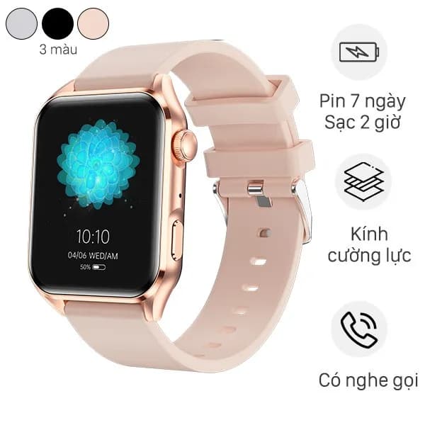 So sánh giá Đồng hồ thông minh BeFit WatchS 45mm dây silicone - Tìm sản phẩm giá rẻ nhất - Ảnh 2
