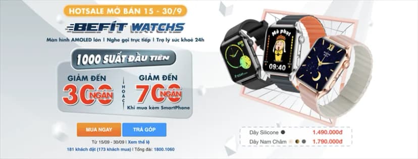 So sánh giá Đồng hồ thông minh BeFit WatchS 45mm dây silicone - Tìm sản phẩm giá rẻ nhất - Ảnh 15