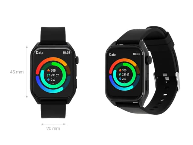 Top 1 so sánh giá Đồng hồ thông minh BeFit WatchS 45mm dây silicone - Tìm sản phẩm giá rẻ nhất - Ảnh 3
