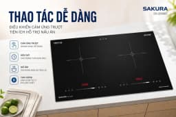 Bếp điện từ đôi Sakura DS-2550BT 5000W - Giá rẻ nhất hôm nay - Ảnh 4