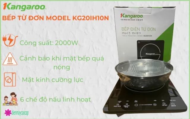 So sánh giá Bếp điện từ đơn Kangaroo KG20IH10N 2100W rẻ nhất? - Ảnh 18