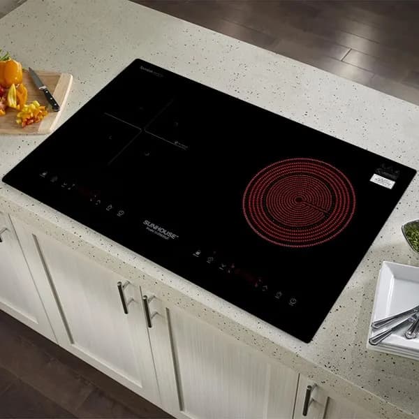 Bếp từ hồng ngoại lắp âm Sunhouse SHB9105MT - Ảnh 7