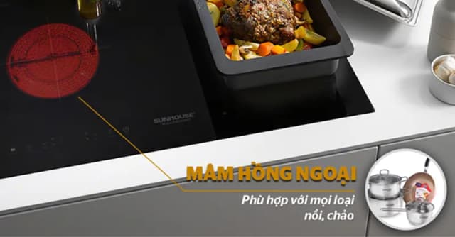 Top 1 so sánh giá Bếp từ hồng ngoại lắp âm Sunhouse SHB9105MT - Tìm sản phẩm giá rẻ nhất - Ảnh 20