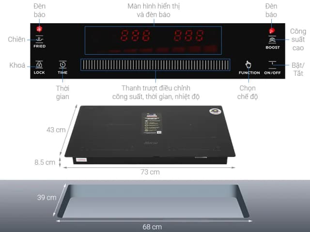 Top 1 so sánh giá Bếp từ hồng ngoại lắp âm Sunhouse SHB9105MT - Tìm sản phẩm giá rẻ nhất - Ảnh 27