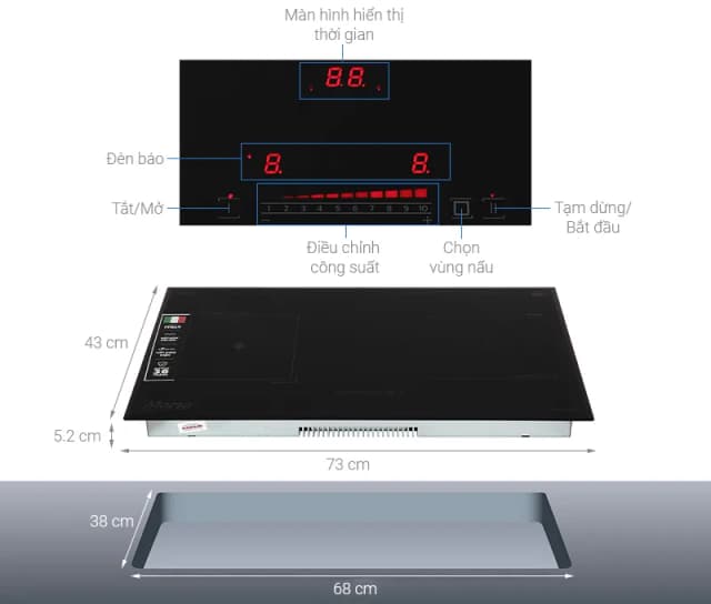 Top 1 so sánh giá Bếp từ hồng ngoại lắp âm Sunhouse SHB9105MT - Tìm sản phẩm giá rẻ nhất - Ảnh 43