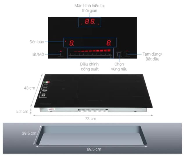 Top 1 so sánh giá Bếp từ hồng ngoại lắp âm Sunhouse SHB9105MT - Tìm sản phẩm giá rẻ nhất - Ảnh 62
