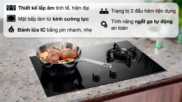 So sánh giá Bếp ga âm Electrolux EHG7202BF rẻ nhất? - Ảnh 7