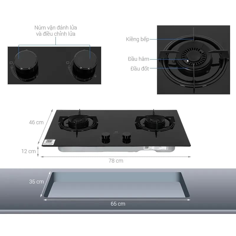 So sánh giá Bếp ga âm Electrolux EHG7202BF - Tìm sản phẩm giá rẻ nhất - Ảnh 8