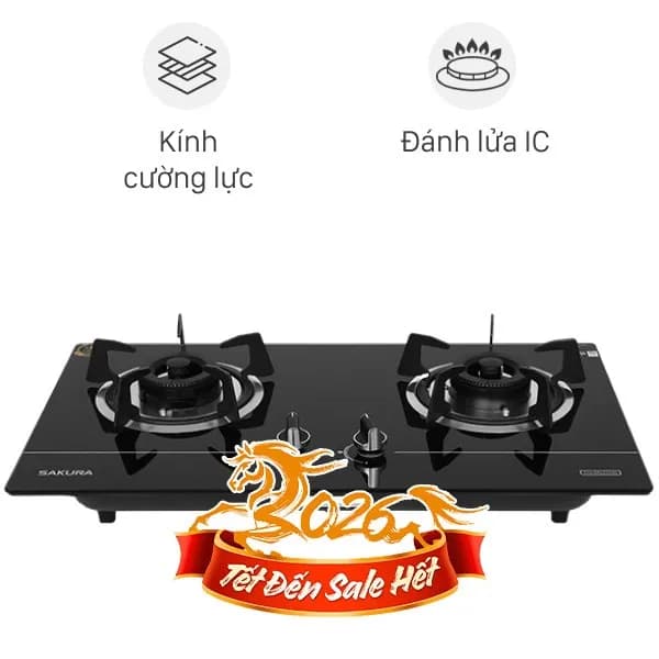 So sánh giá Bếp ga âm Sakura SG-M522GB rẻ nhất? - Ảnh 3