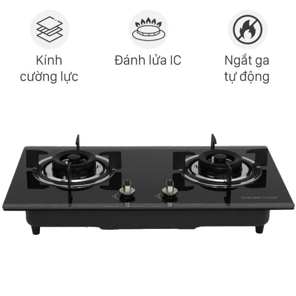 Bếp ga âm Sakura SG-M522GB - Giá rẻ nhất hôm nay - Ảnh 9