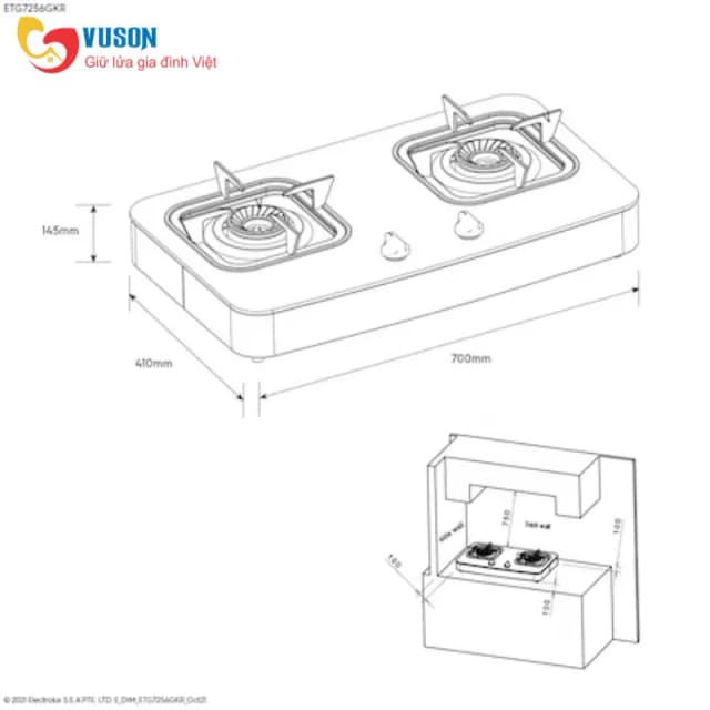 So sánh giá Bếp ga đôi Electrolux ETG7256GKR rẻ nhất? - Ảnh 16