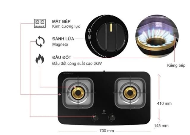 So sánh giá Bếp ga đôi Electrolux ETG7256GKR rẻ nhất? - Ảnh 20