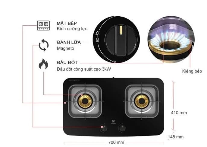 So sánh giá Bếp ga đôi Electrolux ETG7256GKR - Tìm sản phẩm giá rẻ nhất - Ảnh 20