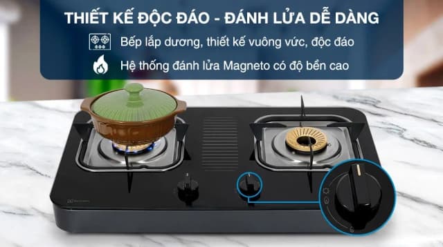 So sánh giá Bếp ga đôi Electrolux ETG7257GKR rẻ nhất? - Ảnh 12