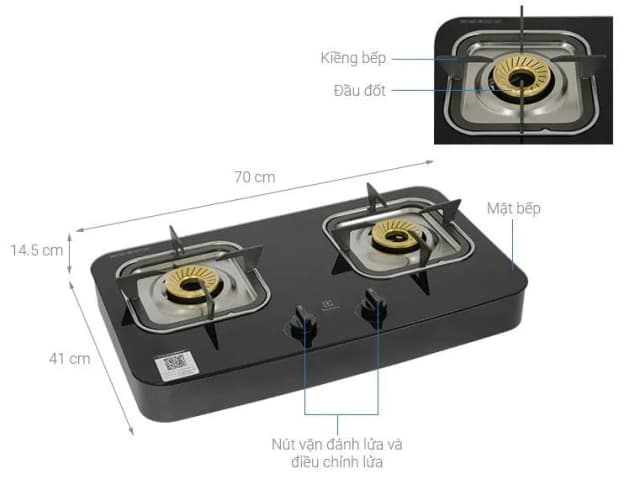 So sánh giá Bếp ga đôi Electrolux ETG7257GKR rẻ nhất? - Ảnh 15