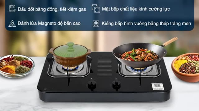 So sánh giá Bếp ga đôi Electrolux ETG7257GKR rẻ nhất? - Ảnh 7