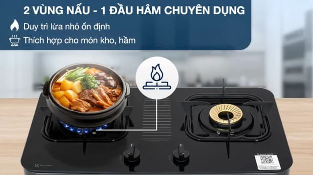 So sánh giá Bếp ga đôi Electrolux ETG7267GKR rẻ nhất? - Ảnh 10