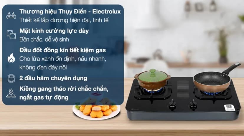 So sánh giá Bếp ga đôi Electrolux ETG7287GKR - Tìm sản phẩm giá rẻ nhất - Ảnh 20