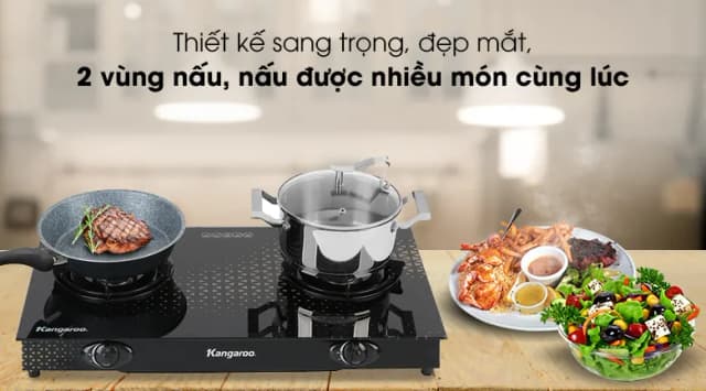 So sánh giá Bếp ga đôi Kangaroo KG8G1C rẻ nhất? - Ảnh 16