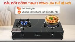 So sánh giá Bếp ga đôi Kangaroo KGGS69G7 - Tìm sản phẩm giá rẻ nhất - Ảnh 4