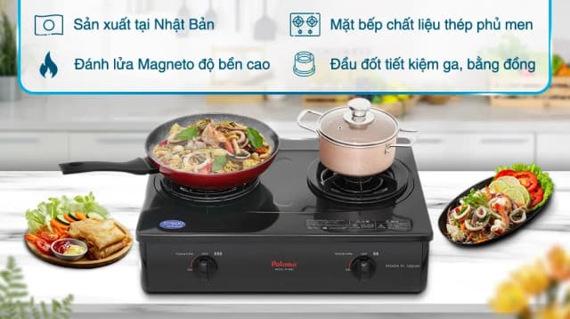 So sánh giá Bếp ga đôi Paloma PA-6MEJ rẻ nhất? - Ảnh 10