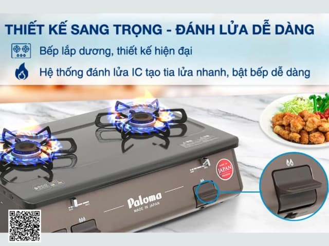 So sánh giá Bếp ga đôi Paloma PA-J61PE (BR) rẻ nhất? - Ảnh 13