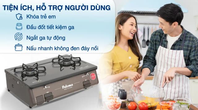 So sánh giá Bếp ga đôi Paloma PA-J61PE (BR) rẻ nhất? - Ảnh 18