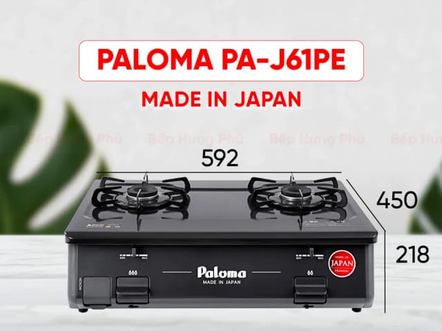 So sánh giá Bếp ga đôi Paloma PA-J61PE (BR) rẻ nhất? - Ảnh 9